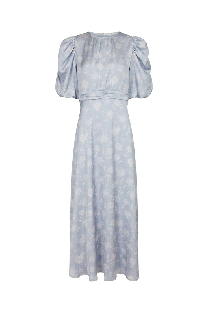 Neo Noir - Kikka Faded Flower Dress 167902 - 145 - Light Blue