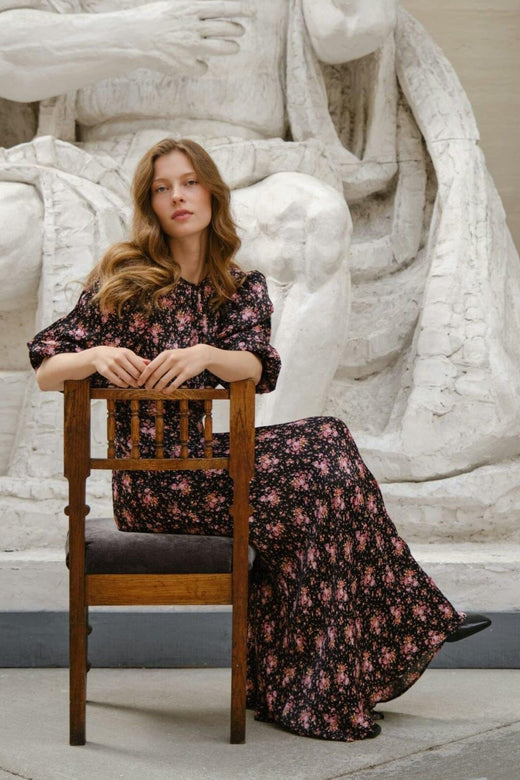 Neo Noir - Kikka Rosy Dress 166713 - 100 - Black Kjoler 