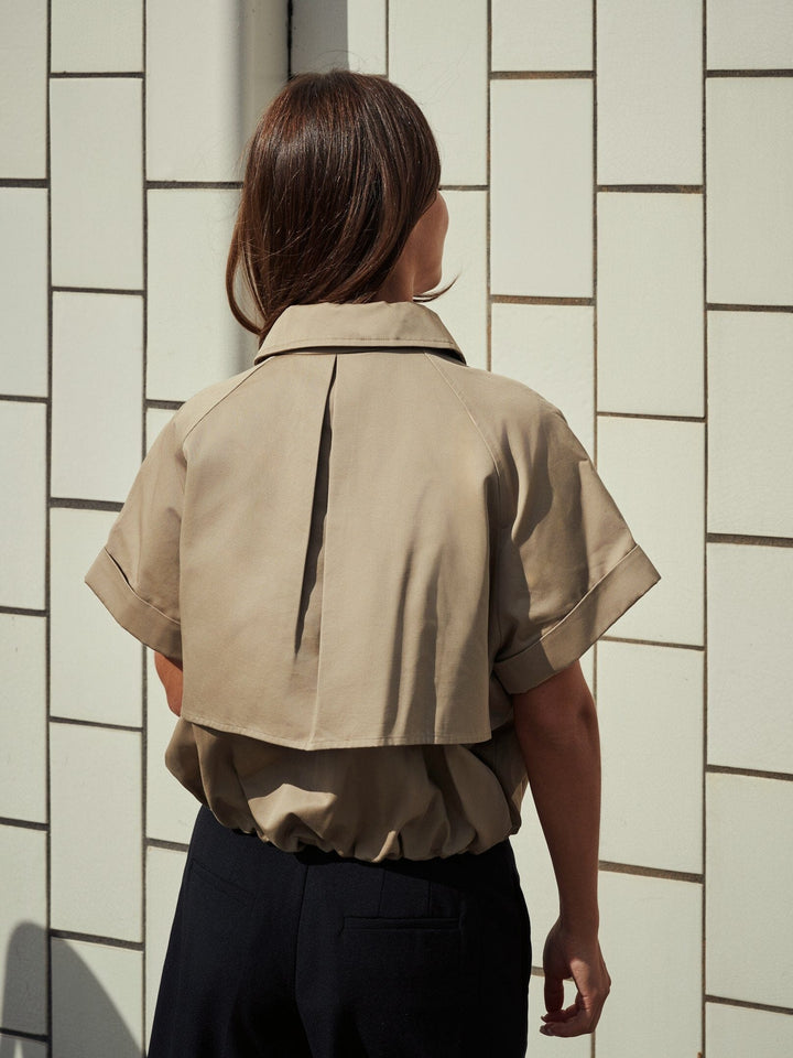 Neo Noir - Lisha Trench Vest 169835 - 214 - Taupe Frakker 
