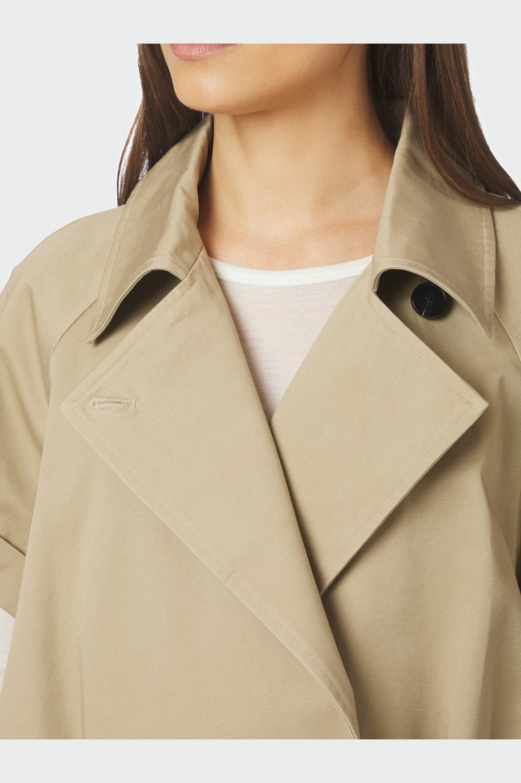 Neo Noir - Lisha Trench Vest 169835 - 214 - Taupe