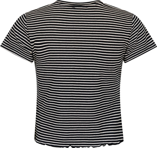 Neo Noir - Lonnie Stripe Tee - Black