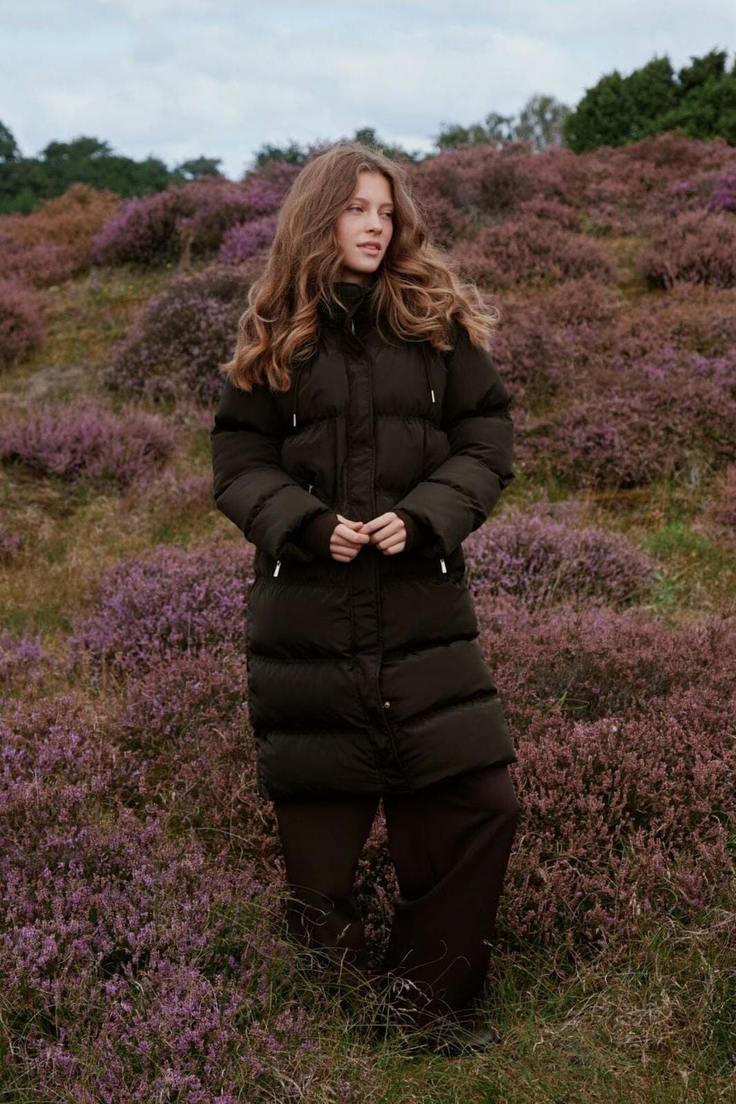 Neo Noir - Lucette Puffer Jacket 164885 - 676 - Dark Brown Jakker 