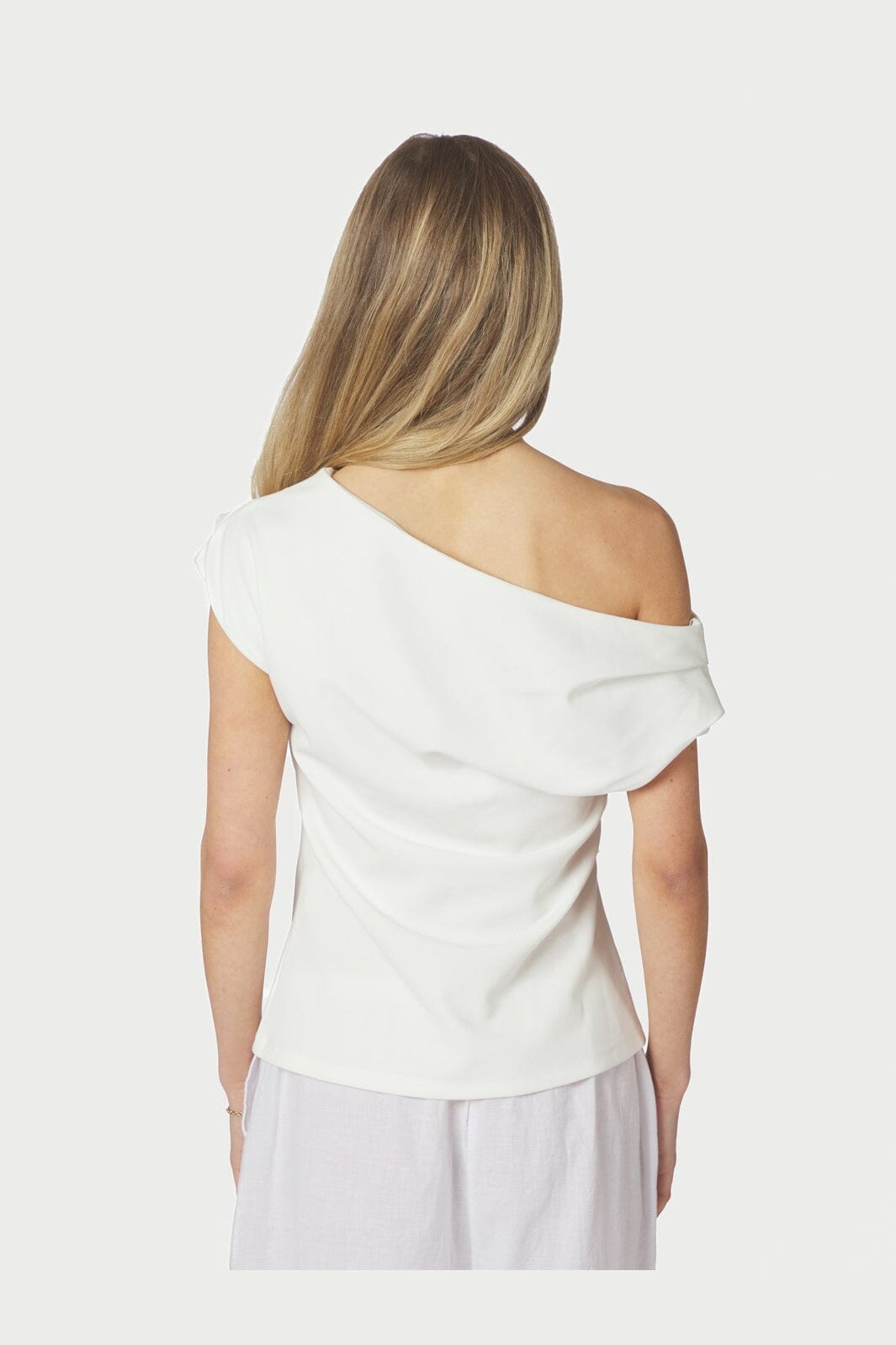 Neo Noir - Mabelle Drapy Top 168038 - 120 - White