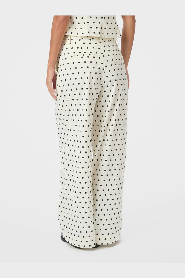 Neo Noir - Malba Dot Pants 167395 - 120 - White