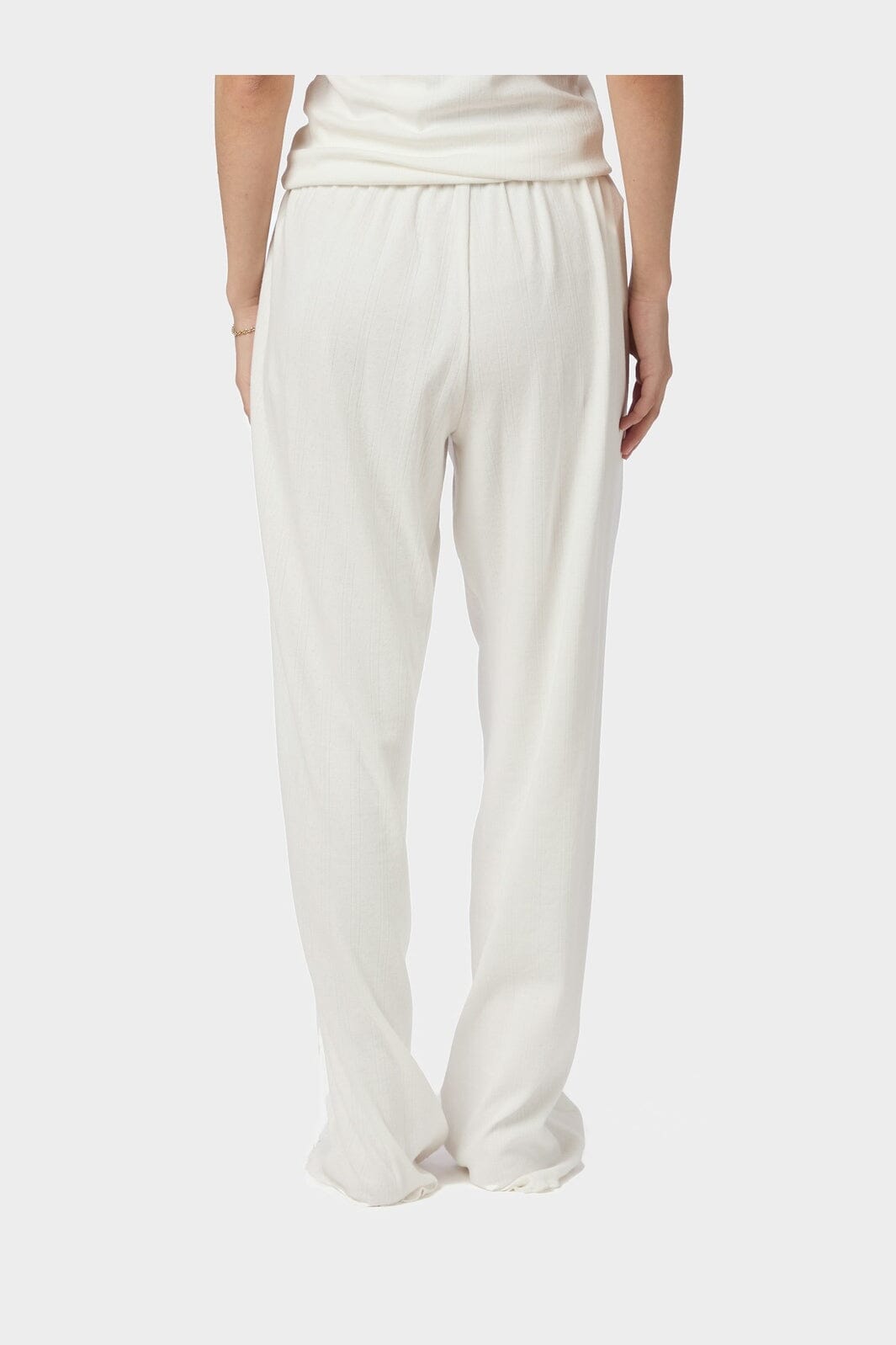 Neo Noir - Maris Pointelle Pants 167798 - 121 - Off White