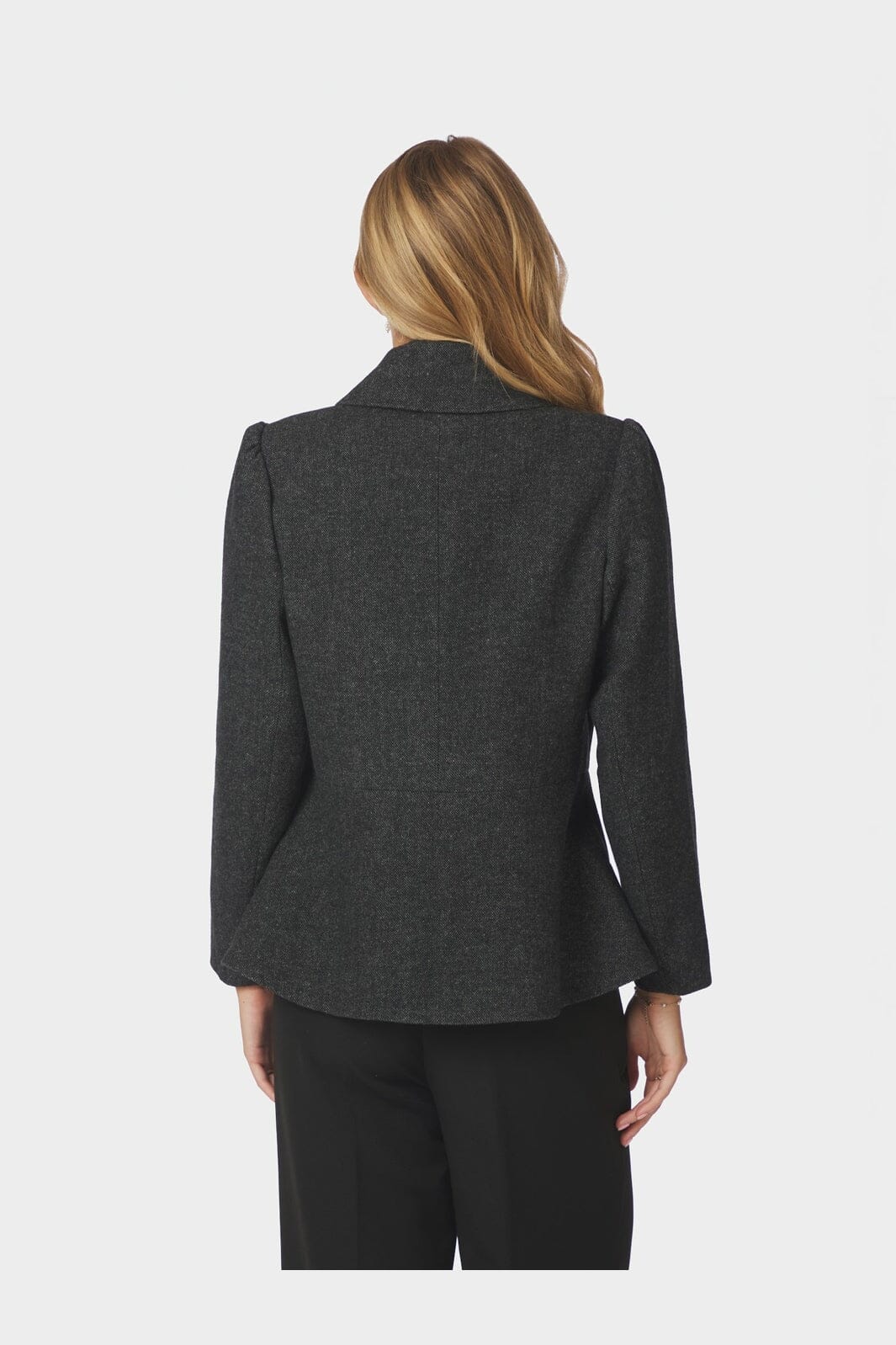Neo Noir - Melisa Tweed Jacket 170001 - 104 - Dark Grey