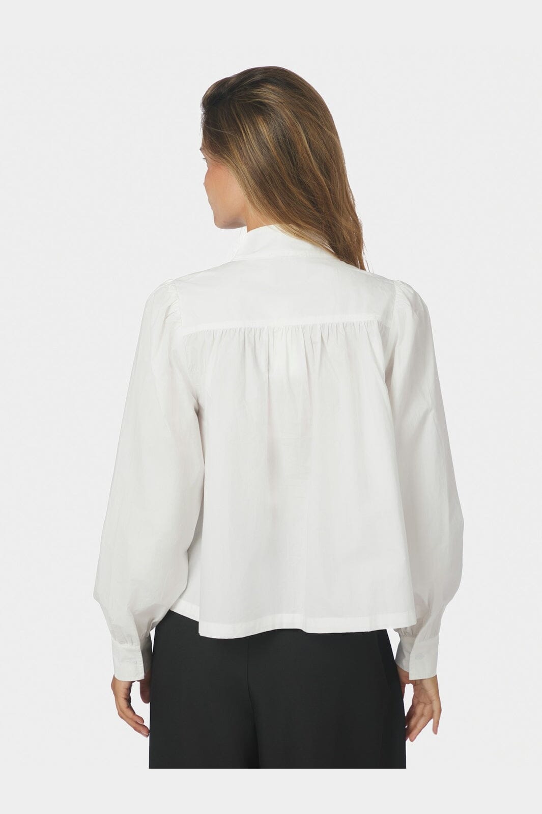 Neo Noir - Melya Poplin Shirt 171025 - 120 - White