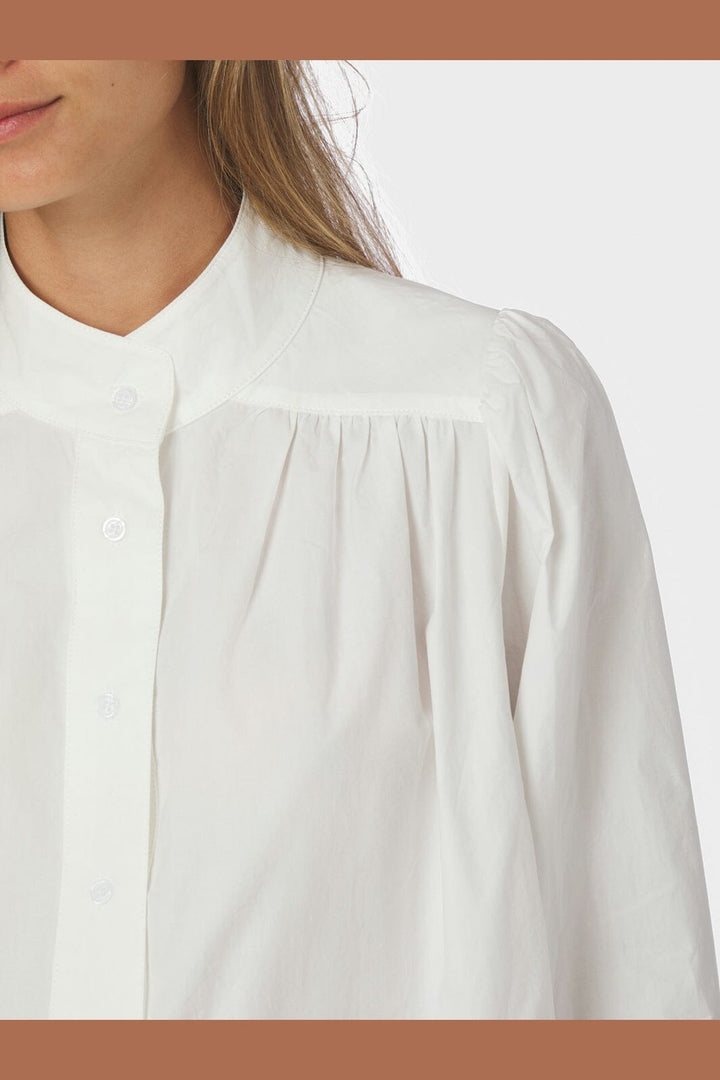 Neo Noir - Melya Poplin Shirt 171025 - 120 - White
