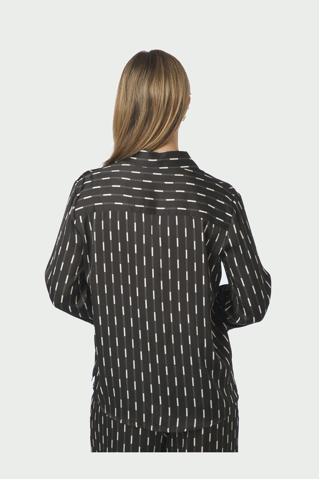Neo Noir - Mistan Print Shirt 170711 - 676 - Dark Brown