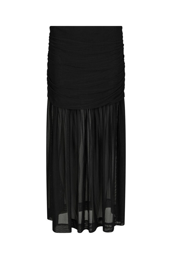 Neo Noir - Mori Layered Skirt 166934 - 100 - Black