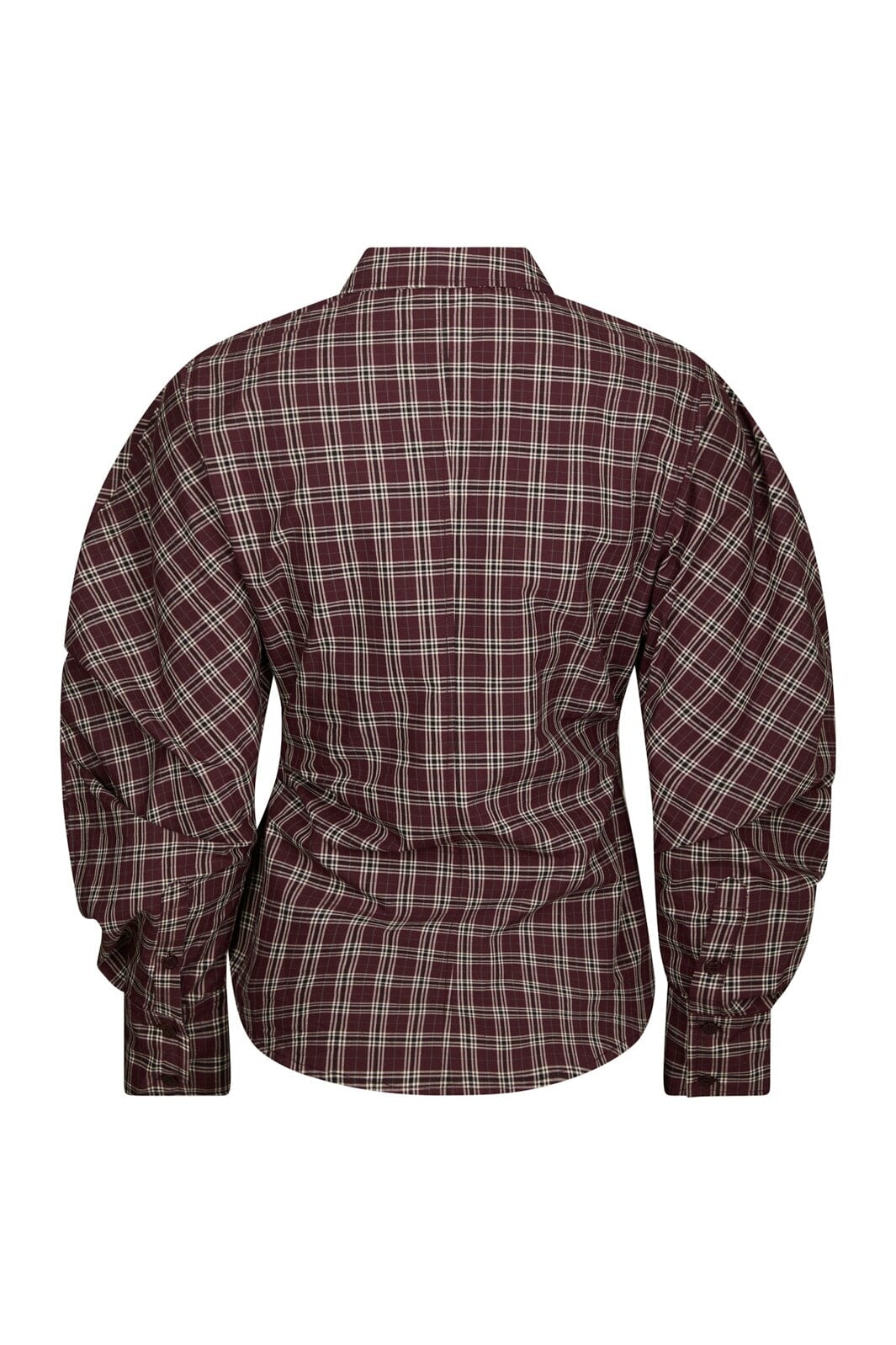 Neo Noir - Neoella Medium Check Shirt 168469 - 182 - Plum