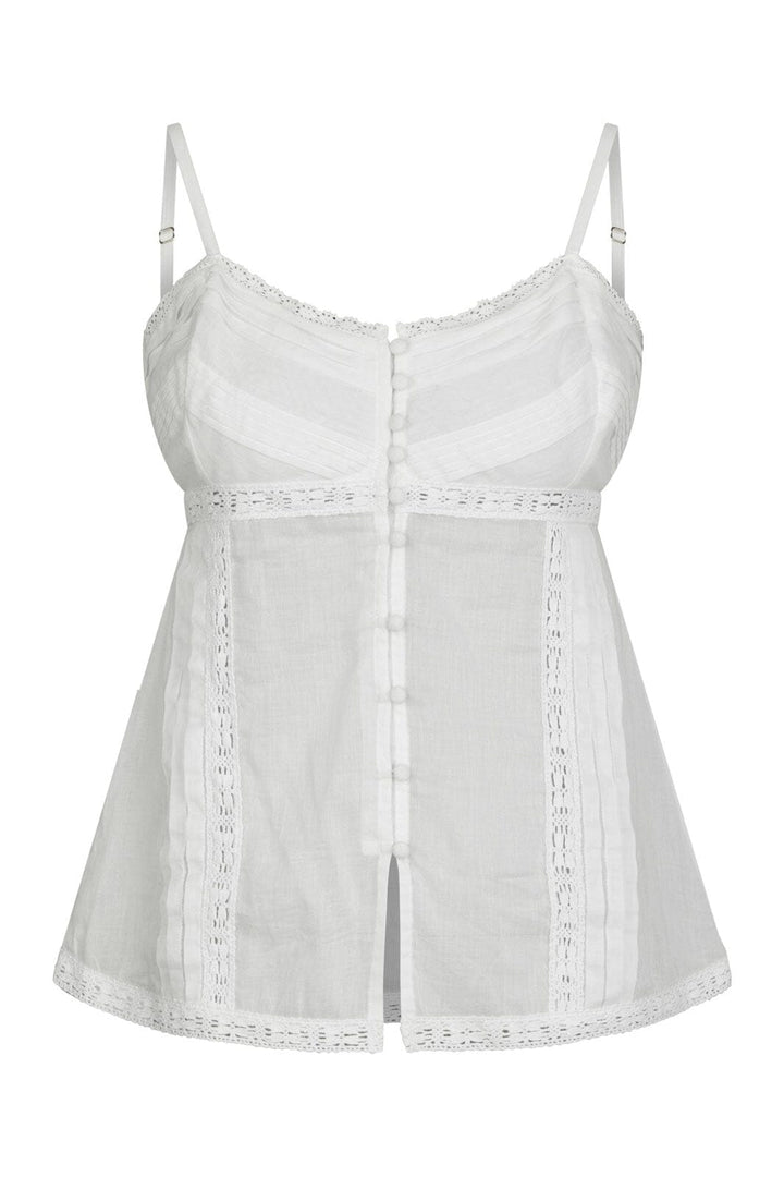 Neo Noir - Nimissa S Voile Top 165643 - 120 - White