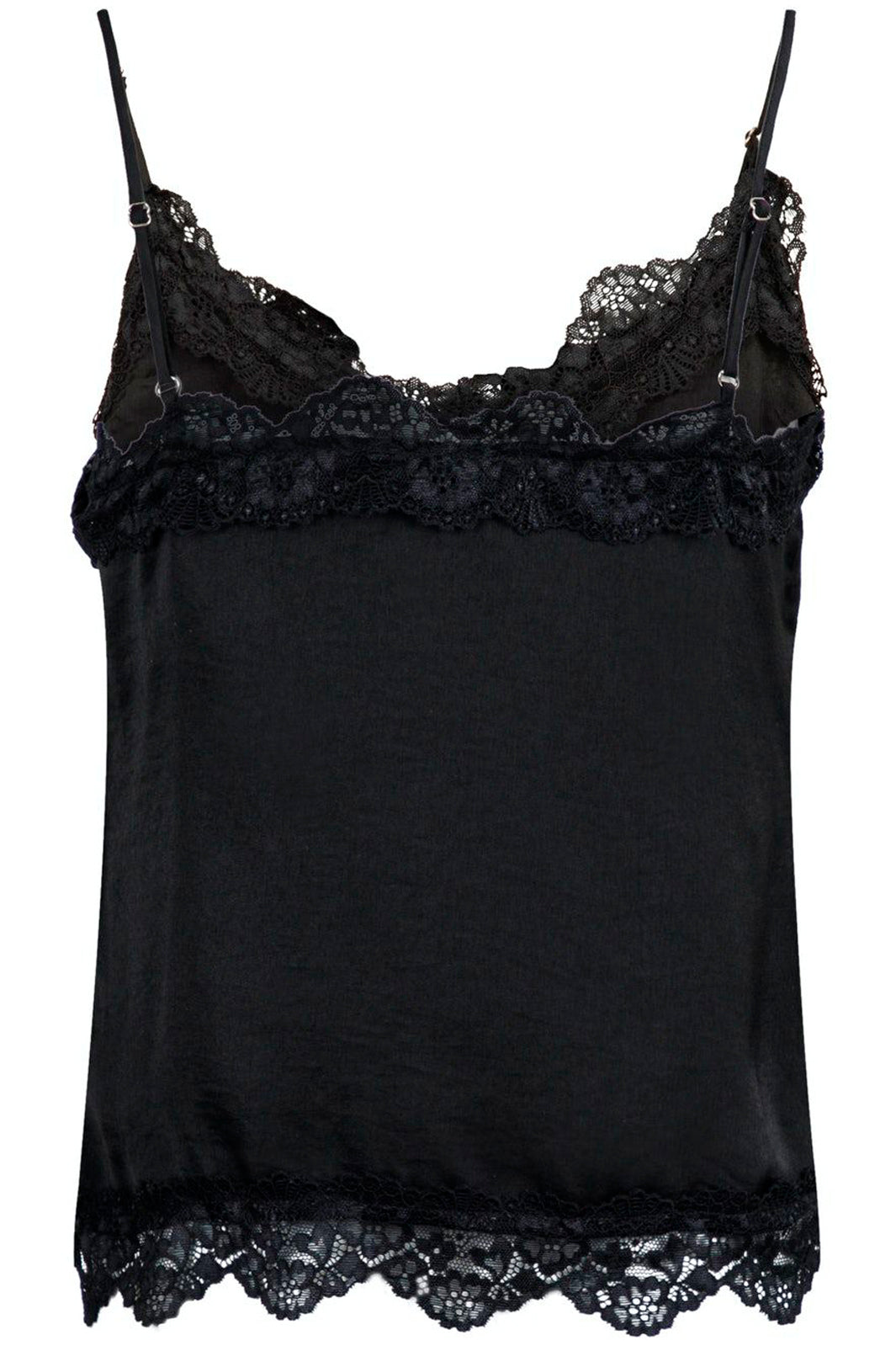 Neo Noir - Nusa Lace Top - Black Toppe 