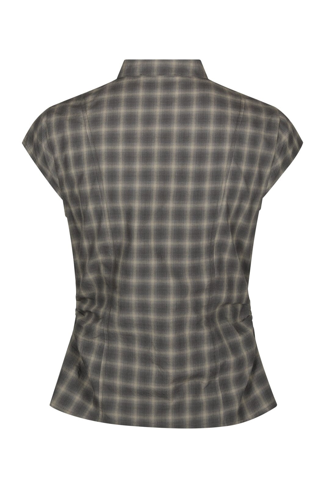 Neo Noir - Pascale Checked Blouse 169633 - 157 - Dusty Army