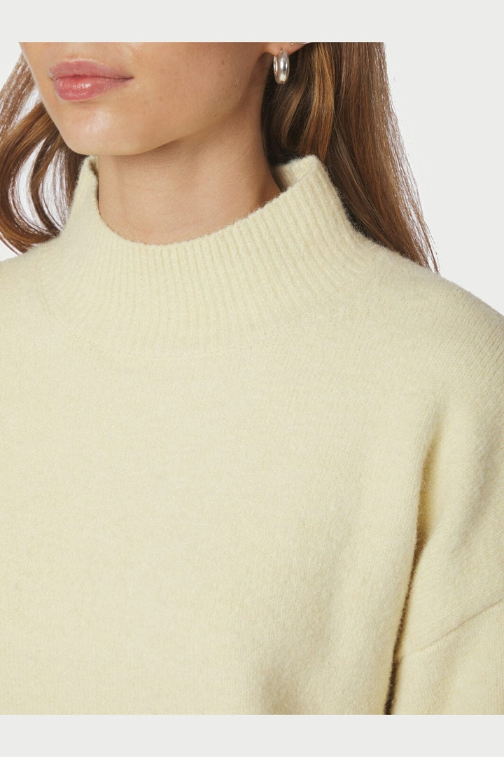 Neo Noir - Paulina Knit Blouse 159703 - 416 - Butter Yellow