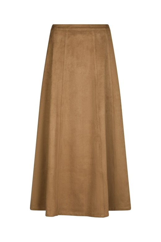 Neo Noir - Raya Faux Suede Skirt 166255 - 604 - Cognac