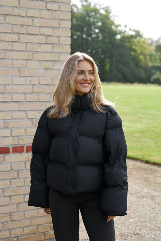 Neo Noir - Rhea C Puffer Jacket 168508 - 100 - Black Jakker 