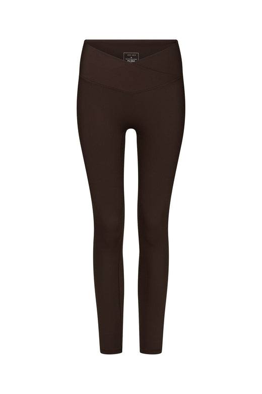 Neo Noir - Sabina Wrap Leggings 169042 - 584 - Chocolate Brown
