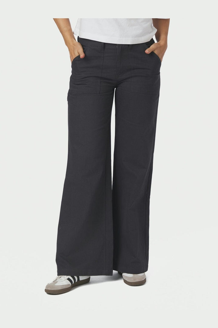 Neo Noir - Saphir Twill Pants 170794 - 132 - Antracit
