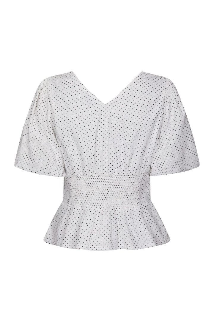 Neo Noir - Sapura Mini Dot Blouse 168957 - 120 - White