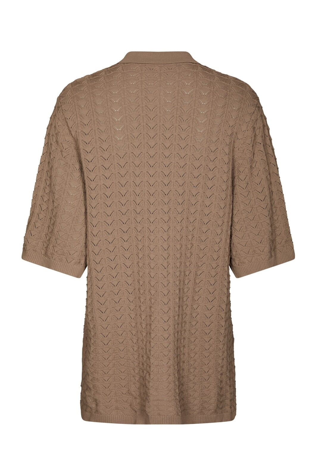 Neo Noir - Sette Fine Crochet Blouse 168327 - 214 - Taupe