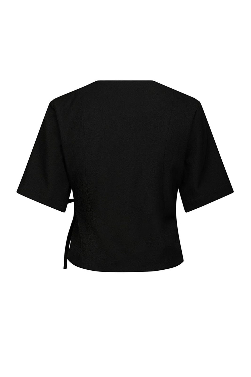Neo Noir - Simmo Eyelet Blouse 165518 - 100 - Black