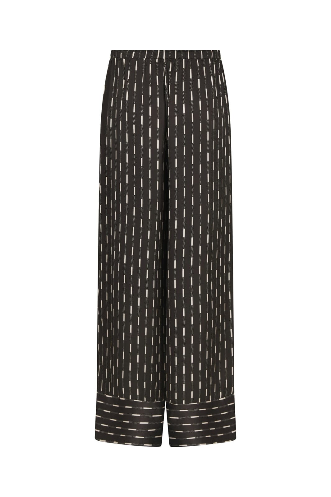 Neo Noir - Sora Print Pants 169279 - 676 - Dark Brown