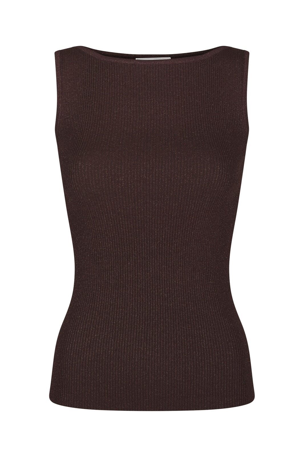 Neo Noir - Talia Glitter Knit Top 161298 - 174 - Burgundy