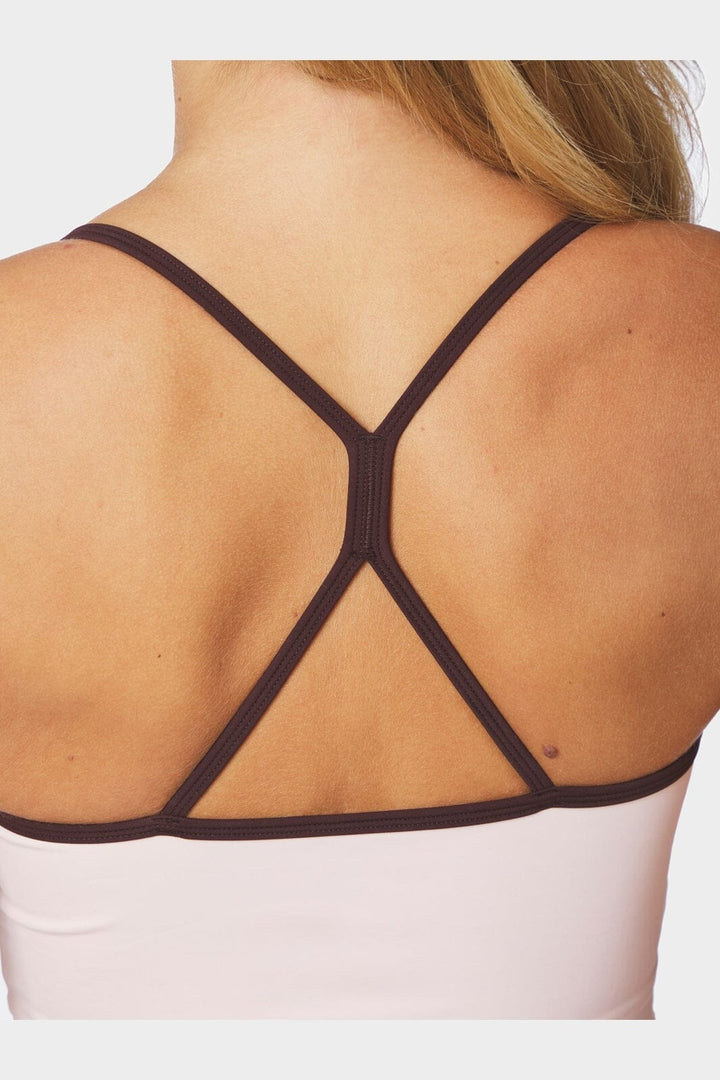 Neo Noir - Tirianna Contrast Top 170734 - 754 - Light Pink