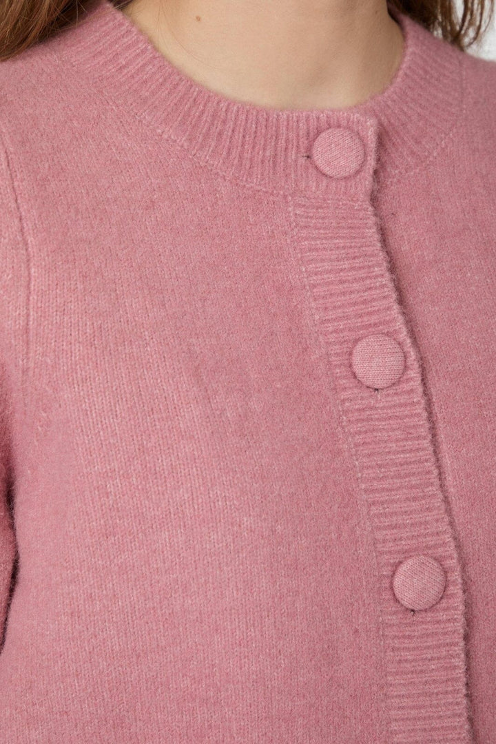 Neo Noir - Trudy Knit Cardigan 160760 - 165 - Rose