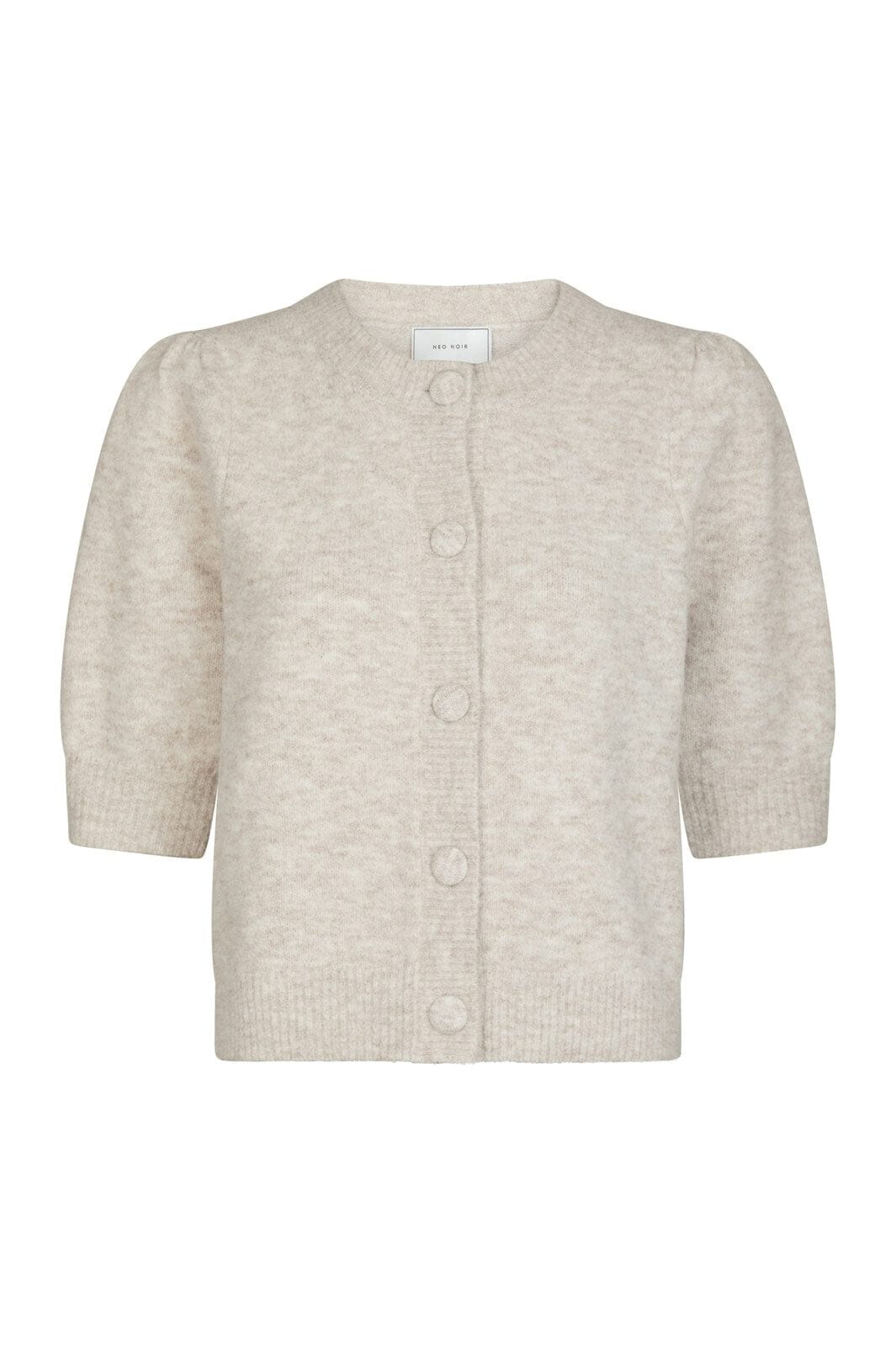 Neo Noir - Trudy Knit Cardigan 160760 - 976 - Beige Melange