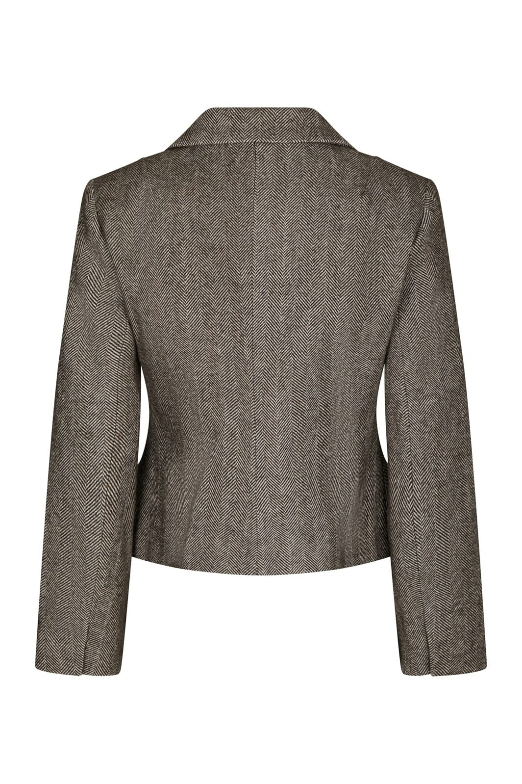 Neo Noir - Valia Herringbone S Blazer 168314 - 676 - Dark Brown