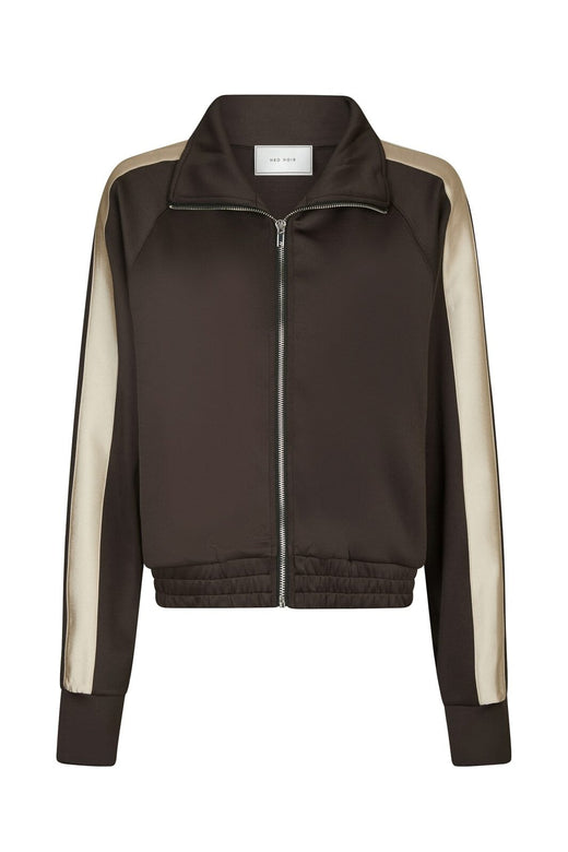 Neo Noir - Vera Track Suit Blouse 164247 - 676 - Dark Brown