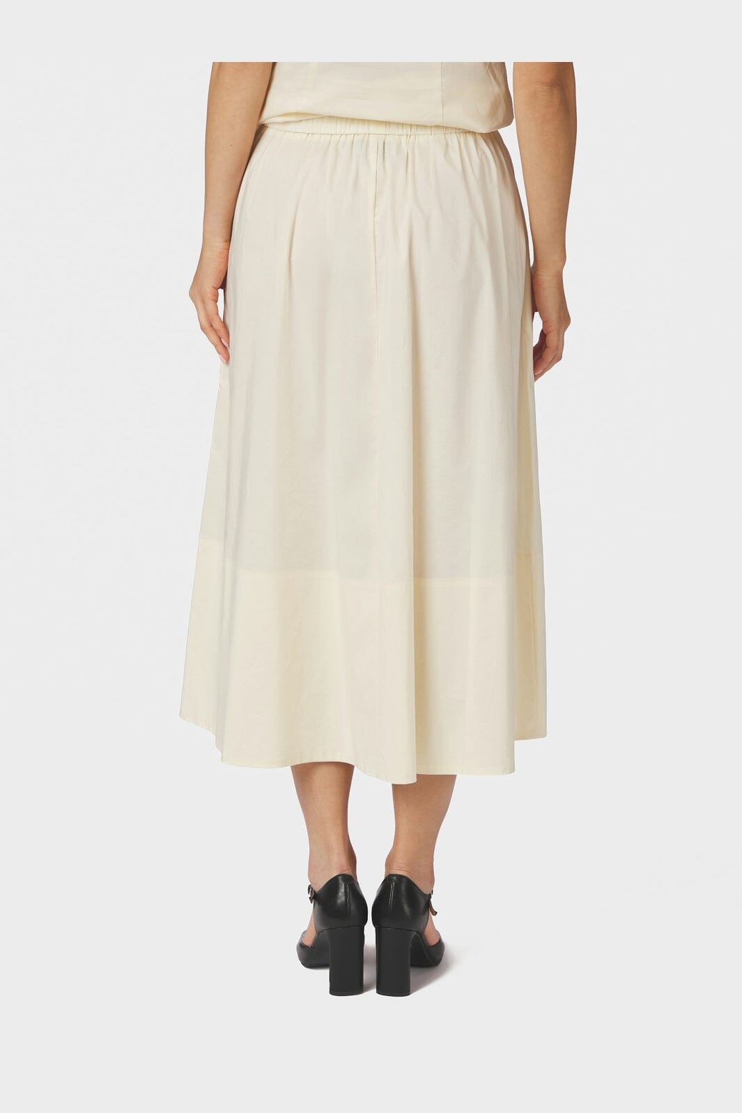Neo Noir - Yara Poplin Skirt 158280 - 416 - Butter Yellow