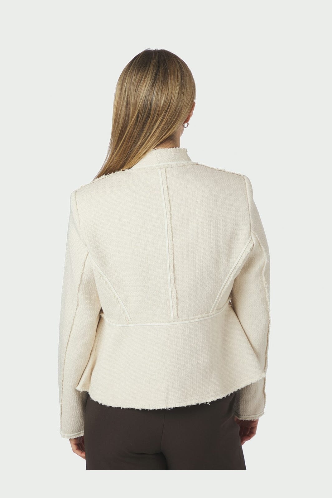 Neo Noir - Ylena Boucle Jacket 170672 - 122 - Creme