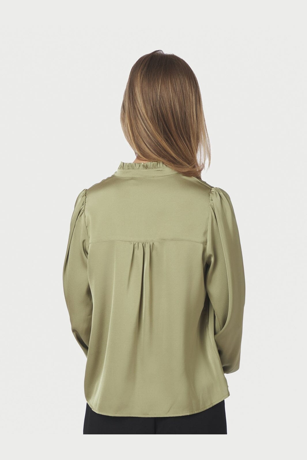 Neo Noir - Zamola Blouse 166450 - 157 - Dusty Army