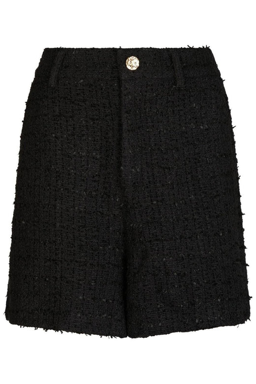 Neo Noir - Zanya Boucle Shorts 167198 - 100 - Black Shorts 