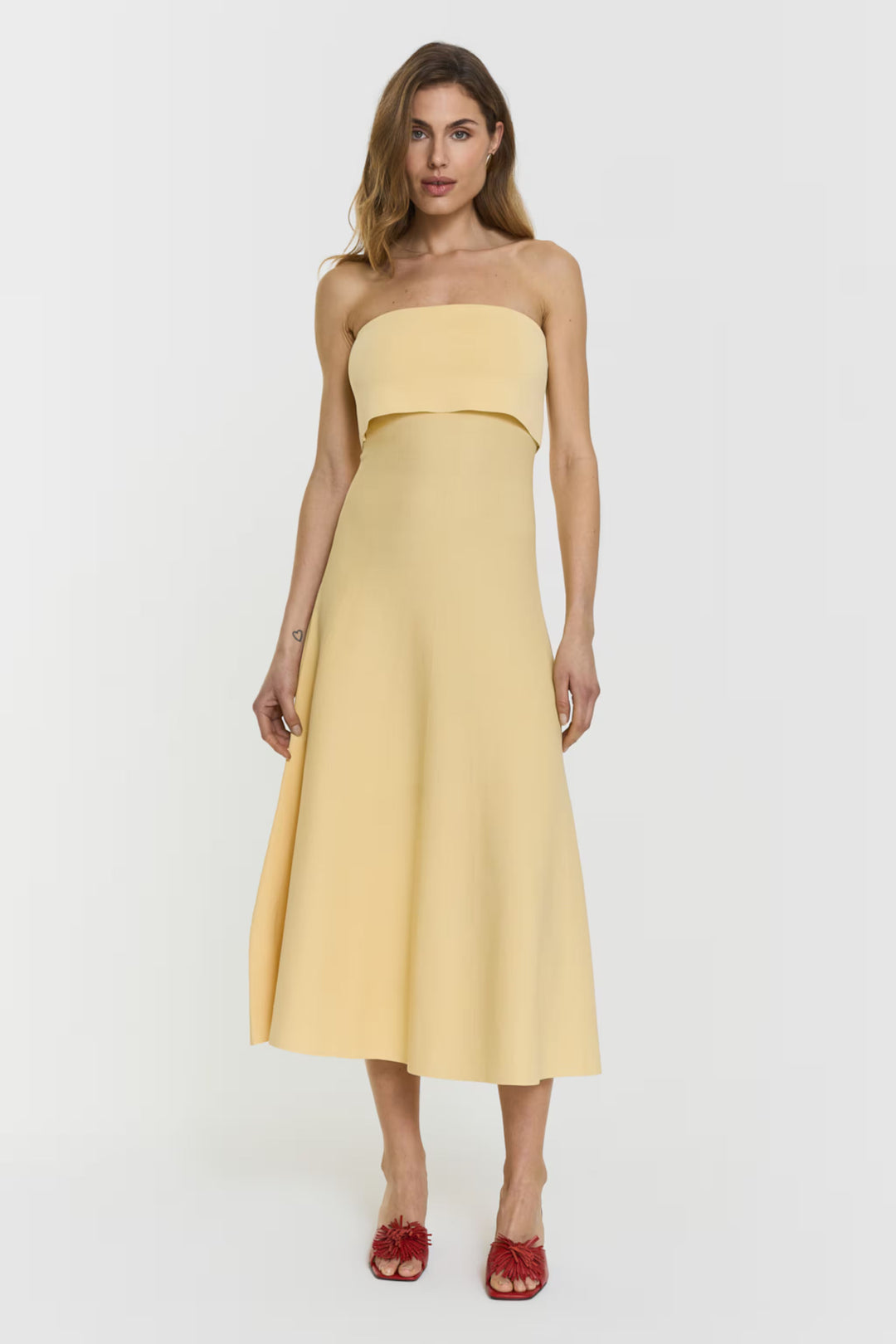Twist & Tango - Ttclementina Midi Dress - Butter Yellow