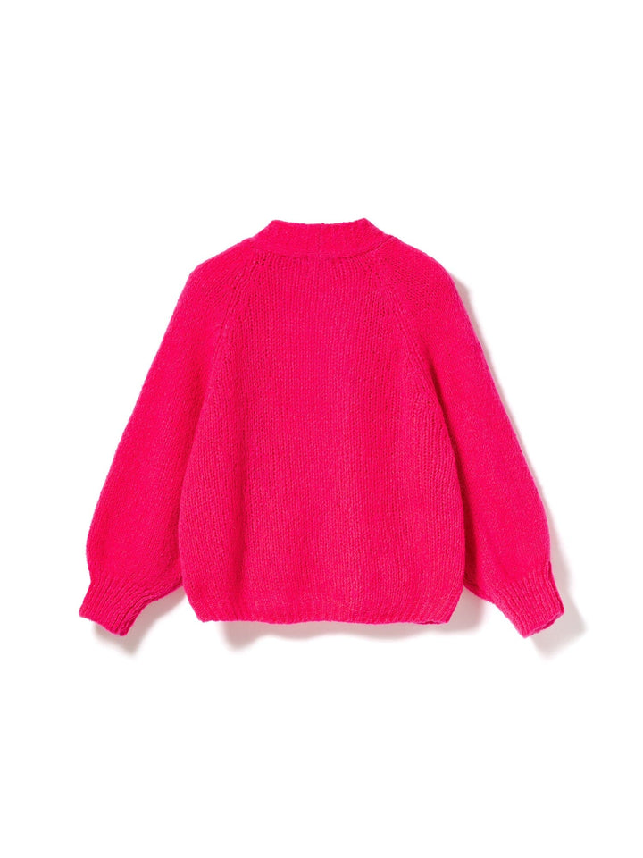 Noella - Fora Knit Cardigan - Poppy Pink Cardigans 