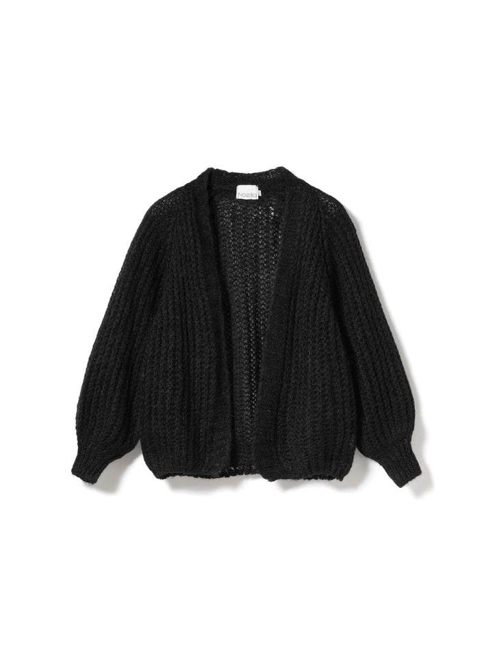 Noella - Joseph Cardigan Solid - 004 Black Cardigans 