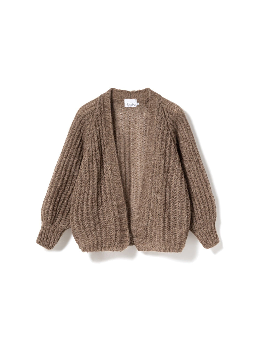 Noella - Joseph Cardigan Solid - 143 Brown Cardigans 