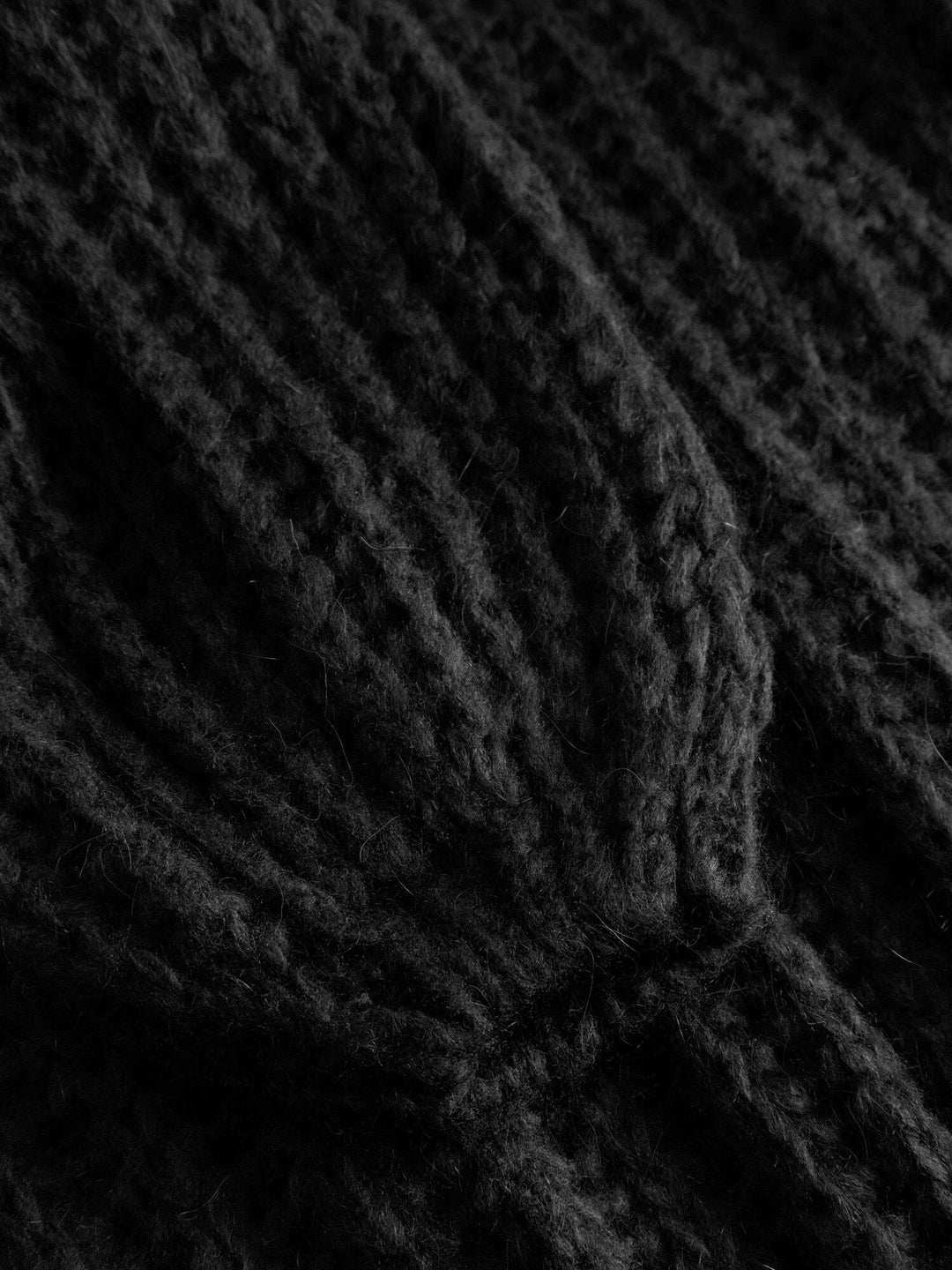 Noella - Joseph Knit Sweater - 004 Black Strikbluser 