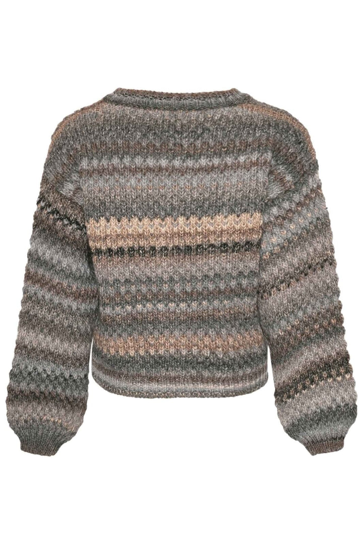 Noella - Kae Knit Cardigan 10870001 - 906 - Light Grey Mix