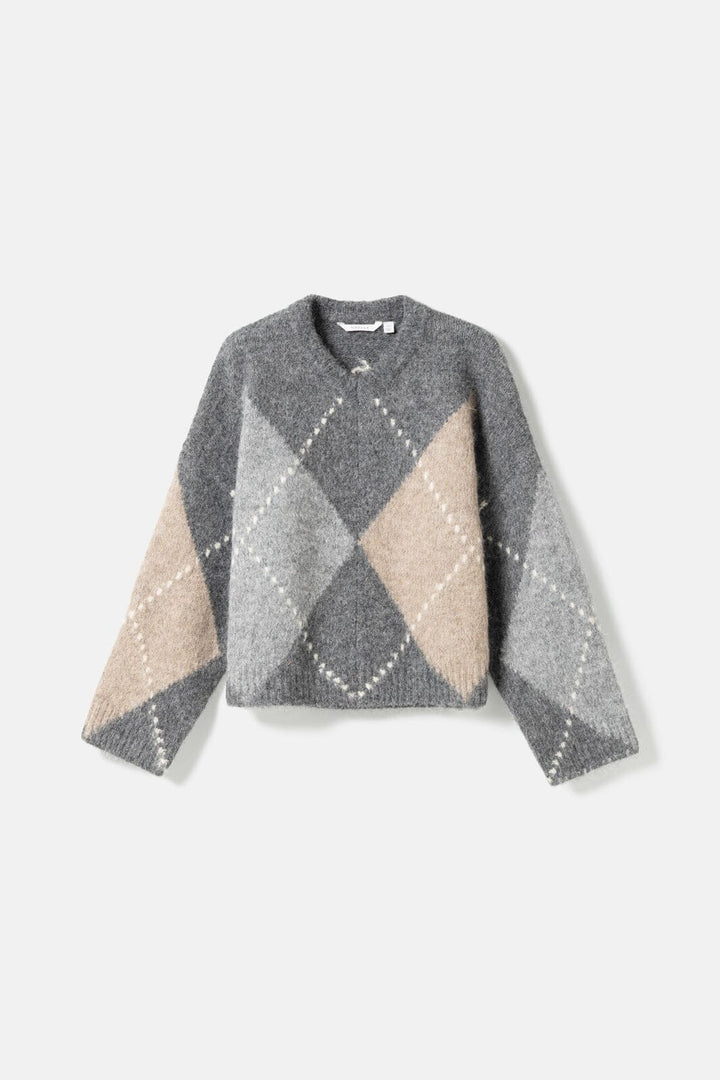 Noella - Lai Knit 14670001 - 507 - Grey Mix