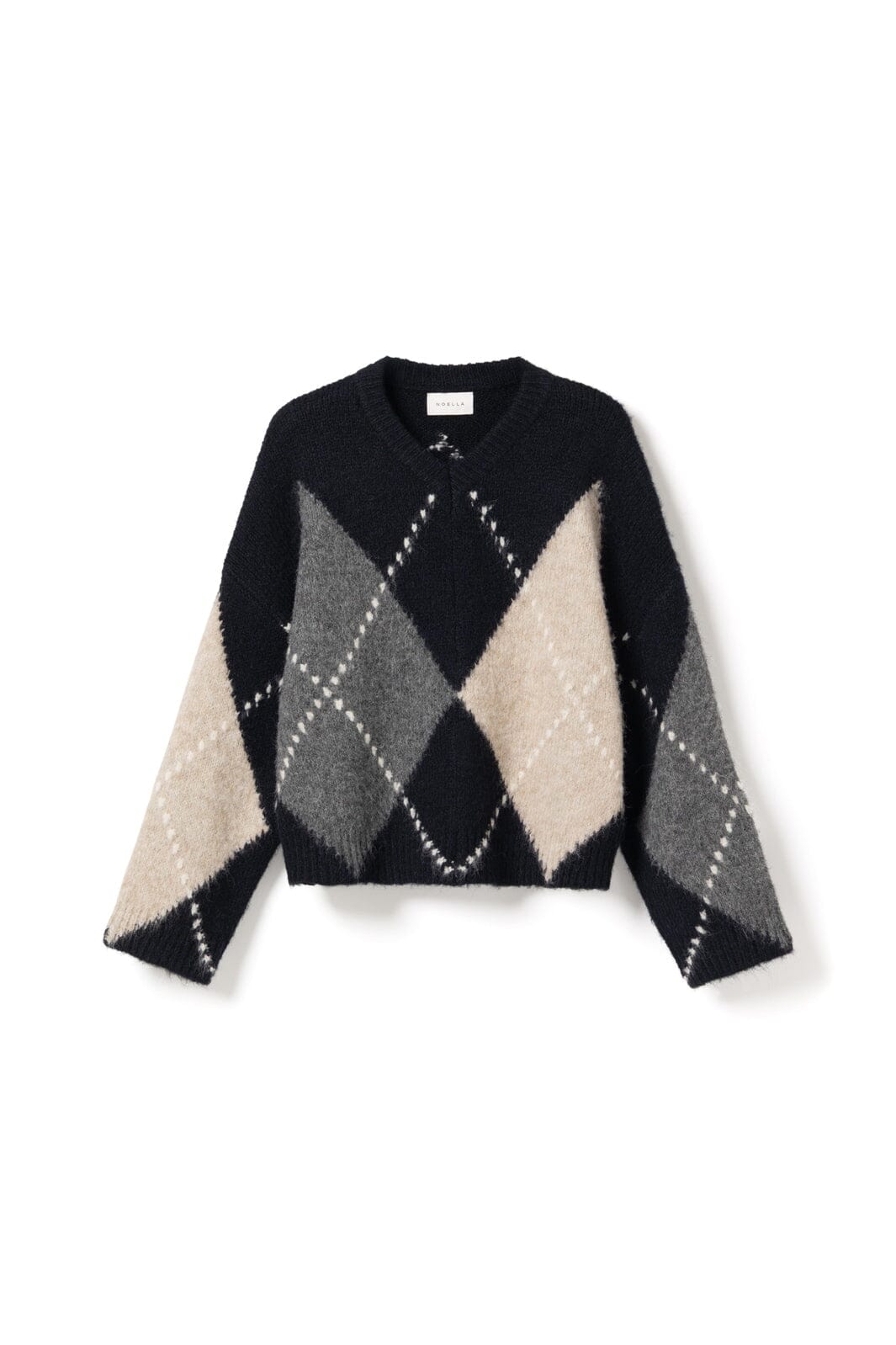 Noella - Lai Knit 14670001 - 670 - Navy Mix
