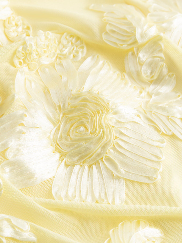 Noella - Lavinia Dress 13500001 - 1417 - Butter Yellow Kjoler 