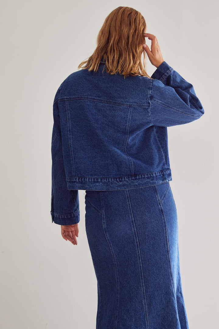 Noella - Legacy Skirt 12780048 - 111 Blue Denim