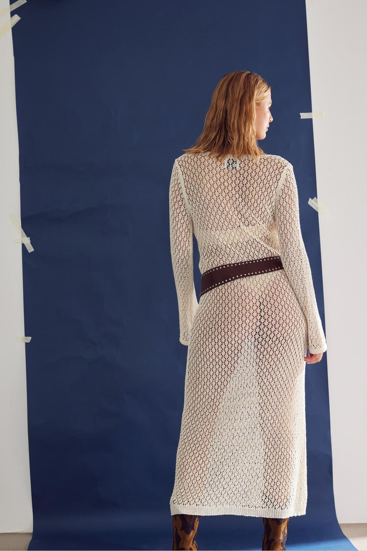 Noella - Leilany Knit Dress 13150001 - 974 Ivory