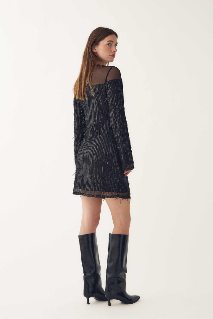 Noella - Leyah Dress 14550001 - 004 - Black Kjoler 