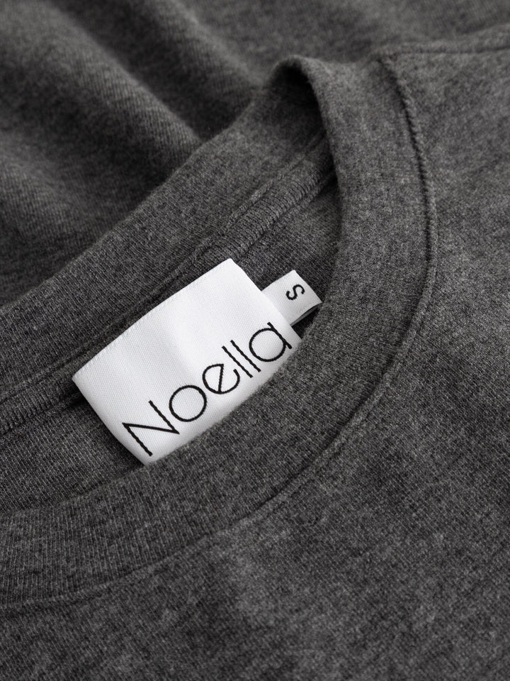 Noella - Lidie Ss Top 14090002 - 019 - Dark Grey Melange T-shirts 